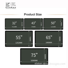 Wall-Mounted digital display in Churches 50 inch